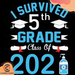 i survived 5th grade class of 2021 svg, trending s