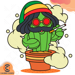 cactus mexico smoke svg, trending svg, cactus svg,