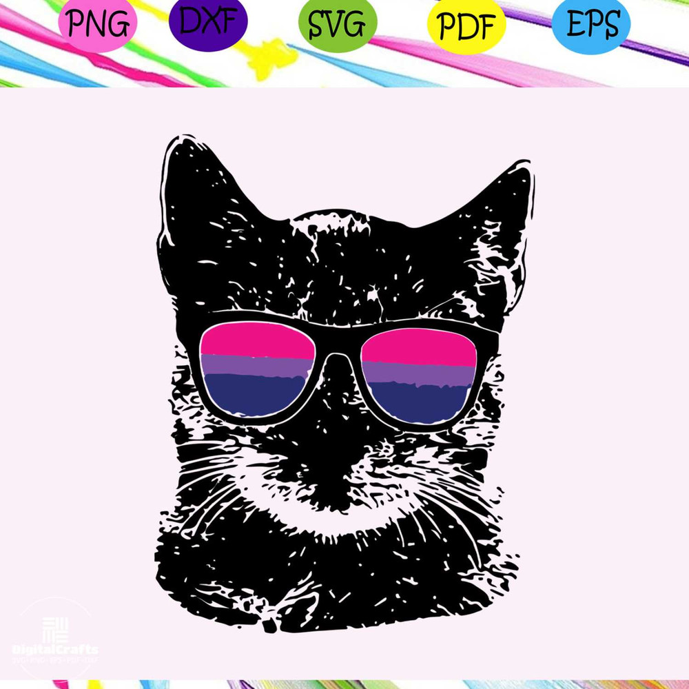 Cat Sunglasses shirt  love cat cat svg gift for cat lover cat gift cat shirttrending svg For S