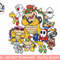 Nintendo Super Mario Bowser Enemy Group Shot png, sublimation.jpg
