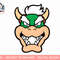Nintendo Super Mario Bowser Large Face Chest Portrait png, sublimation.jpg