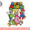 Nintendo Super Mario Heroes Group Graphic T-Shirt png, sublimation.jpg