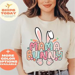 mama bunny shirt, mama bunny easter shirt, mama maternity tee, mama bunny pregnancy shirt, easter expecting mom tshirt,