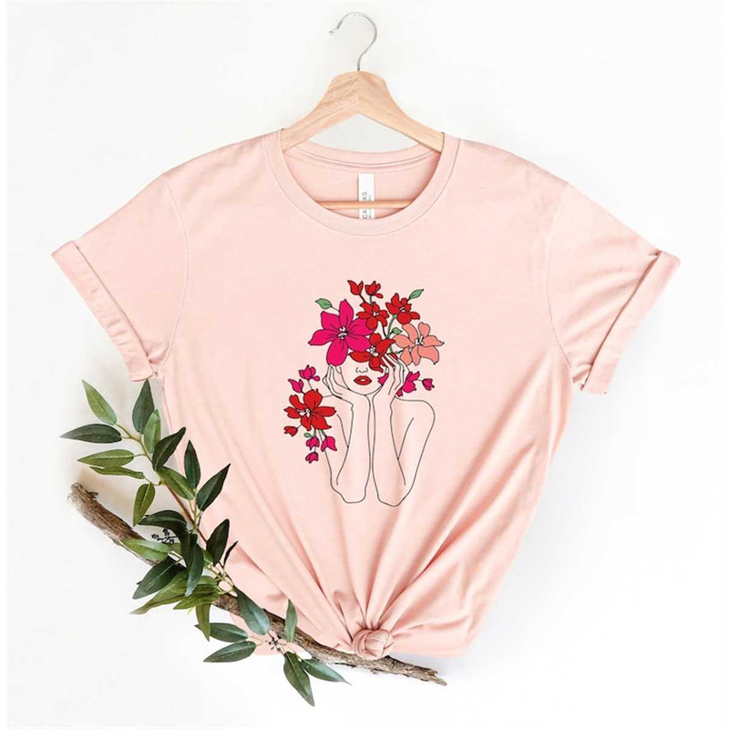 MR-962023104534-plant-lady-shirt-floral-hair-plant-lady-shirt-flower-lady-image-1.jpg