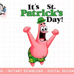 spongebob squarepants - its st. patricks day png, sublimation.jpg