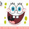 Spongebob Squarepants Bright Eyed Smiling Face T-Shirt png, sublimation.jpg