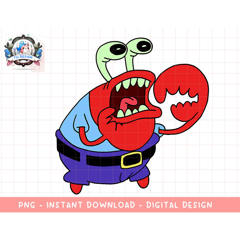 SpongeBob SquarePants Mr. Krabs Meme png, sublimation.jpg