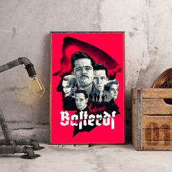 inglourious basterds poster, inglourious basterds wall art, movie home decor, movie wall art, movie print, movie poster