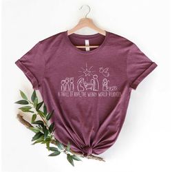 christmas jesus shirt, thrill of hope christmas shirt, nativity shirt,christian christmas shirt, family christmas shirt,