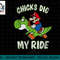 Super Mario And Yoshi Chicks Dig My Ride Portrait png, sublimation.jpg