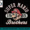 Super Mario Bros 1985 Face Vintage Logo Graphic png, sublimation.jpg