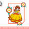 Super Mario Daisy Flowers Poster Graphic T-Shirt png, sublimation.jpg