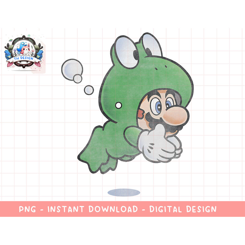 Super Mario Frog Mario Portrait png, sublimation.jpg