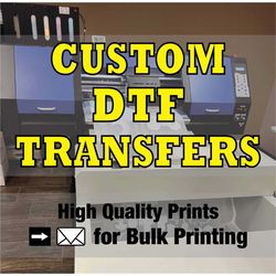 dtf transfers, dtf prints, custom dtf transfers ready for press,full color bulk wholesale dtf print for t-shirt heat tra