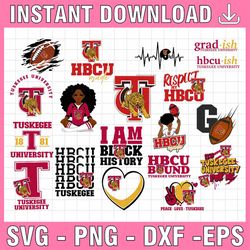 19 files tuskegee university svg, hbcu teams svg, hbcu football svg, sport bundle svg