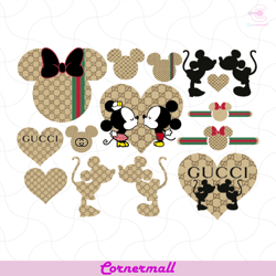 gucci minnie mickey logo svg, gucci minnie svg, gucci mickey svg, disney svg