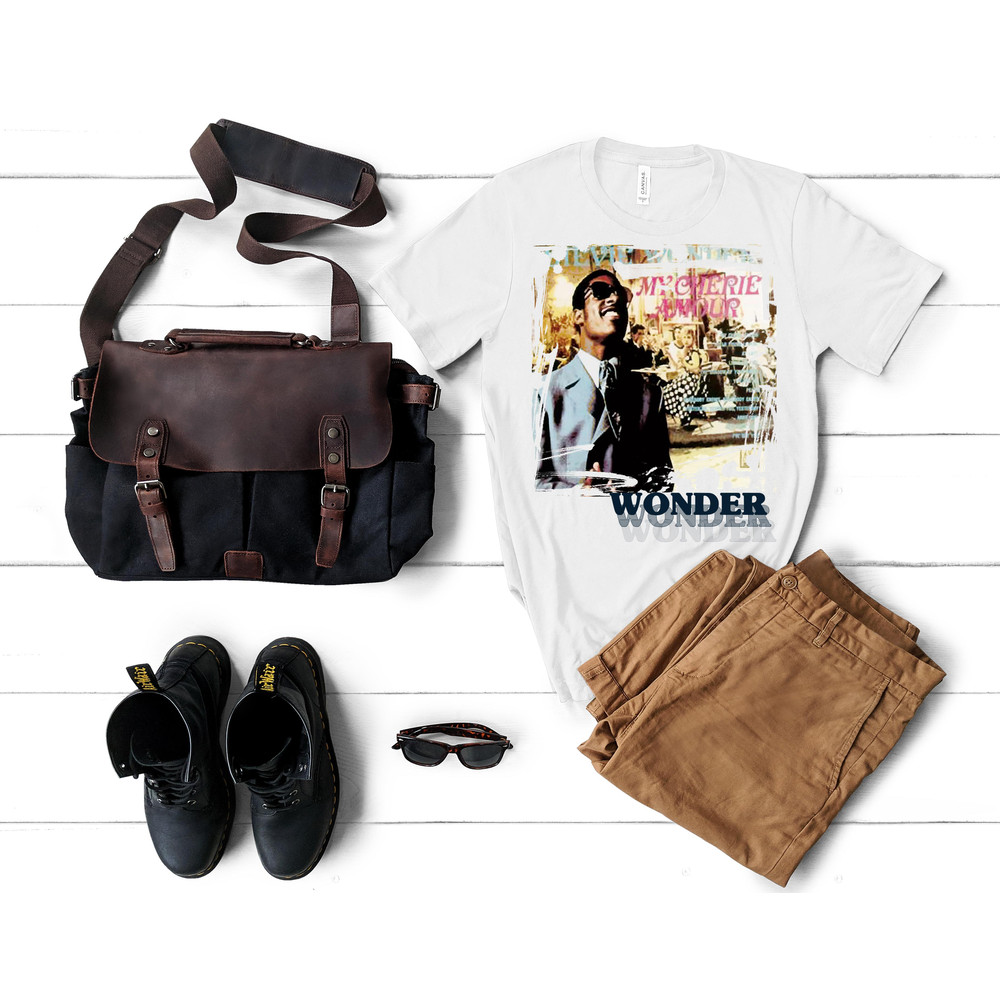 stevie wonder Shirt,stevie wonder Tshirt,musician Shirt,stevie wonder sunglass TShirt,stevie wonder i wish lyrics T-Shirt.png