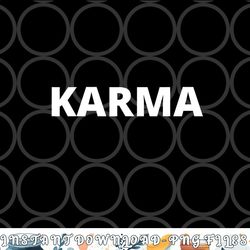 karma png, digital download mens womens unisex tee shirt karma png, digital download copy