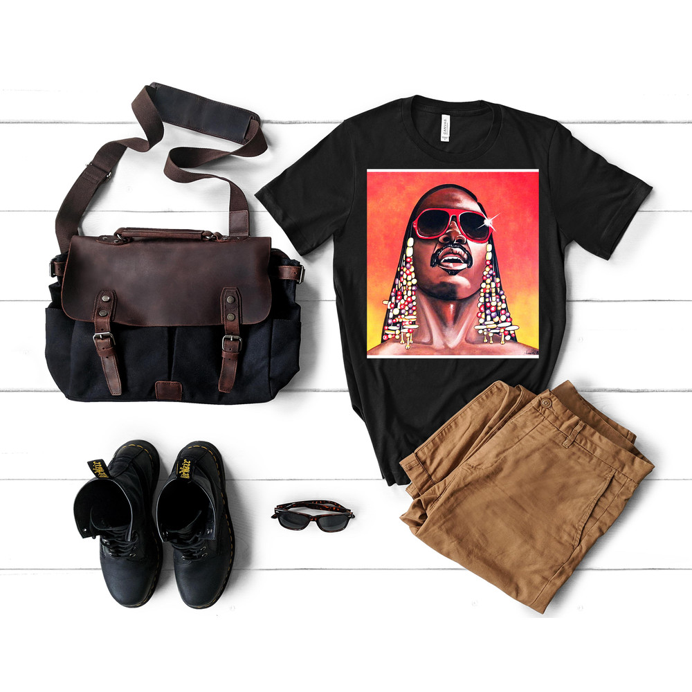 stevie wonder Shirt,stevie wonder Tshirt,musician Shirt,stevie wonder sunglass TShirt,stevie wonder jammin T-Shirt.png