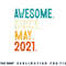 Kids 2 Year Old Awesome Since May 2021 2nd Birthday png, digital download copy.jpg