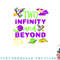 Kids 2 Year Old Two Infinity And Beyond 2nd Birthday Boys Girls png, digital download copy.jpg
