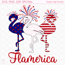 flamingo american flag svg, independence svg, 4th of july, american flag svg, am