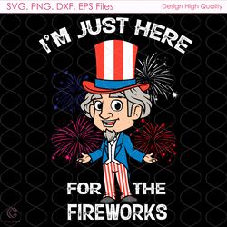 uncle sam firework 4th of july svg, 4th of july svg, uncle sam svg, firework svg