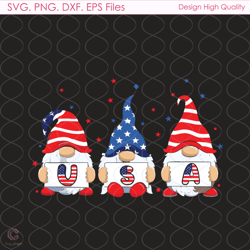 patriotic gnomes american flag svg, 4th of july, american flag svg, america svg,