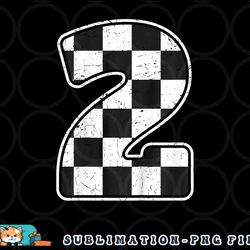 kids birthday boy 2 two race car 2nd birthday racing car flag png, digital download copy