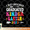 Kids I Officially Graduated Kindergarten Graduation Class of 2023 png, digital download copy.jpg