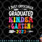Kids I Officially Graduated Kindergarten Graduation Class of 2023 png, digital download copy.jpg