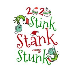 2020 stink stank stunk svg, stink stank stunk 2020, christmas 2020 svg, silhouette svg fies