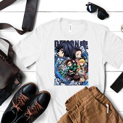 kimetsu no yaiba shirt, kimetsu no yaiba t shirt, kimetsu no yaiba manga shirt