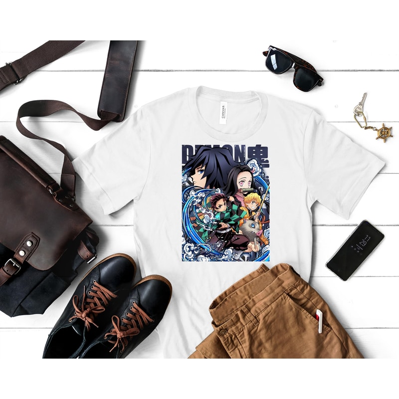 Kimetsu no Yaiba - Art Perfect Gift Classic T-Shirt 50_White_White.jpg