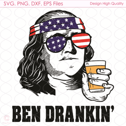 ben drankin american flag svg, fourh of july svg, 4th of july svg, lincoln svg,