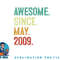 14 Years Old Awesome Since May 2009 14th Birthday png, digital download copy.jpg