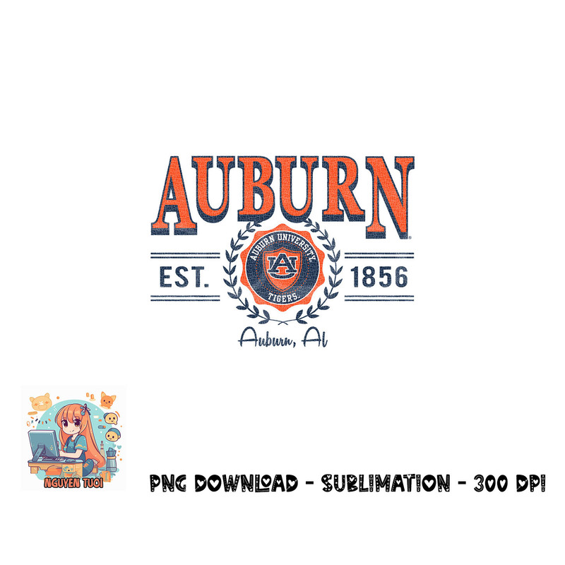 Auburn Tigers Seal Vintage Gray Officially Licensed Sweatshirt copy.jpg