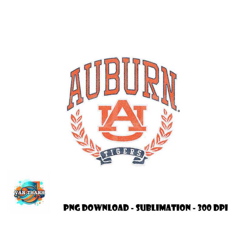 Auburn Tigers Victory Vintage Navy Officially Licensed png, digital download copy.jpg