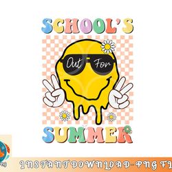 last day of school schools out for summer teacher png, digital download copy