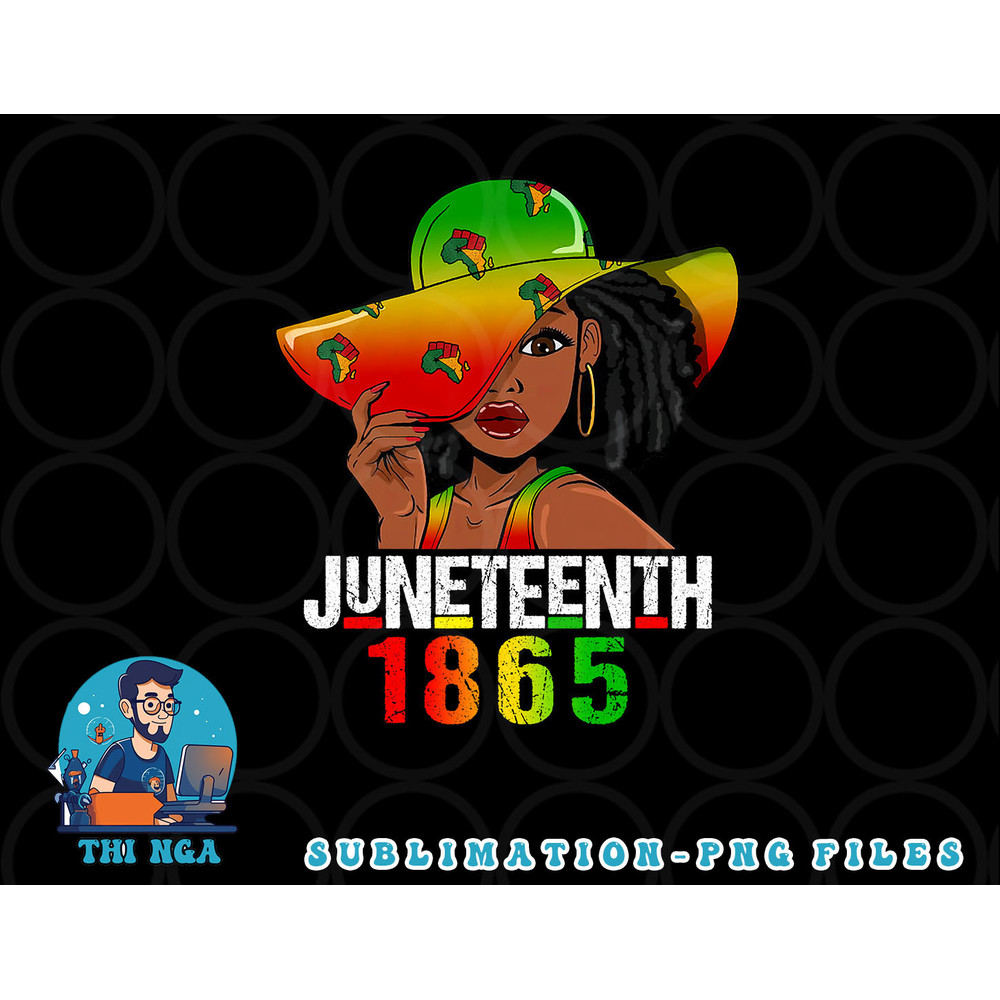 1865 Juneteenth Celebrate African American Freedom Day Women png, digital download copy.jpg