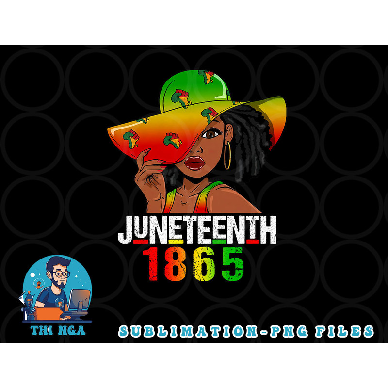 1865 Juneteenth Celebrate African American Freedom Day Women png, digital download copy.jpg