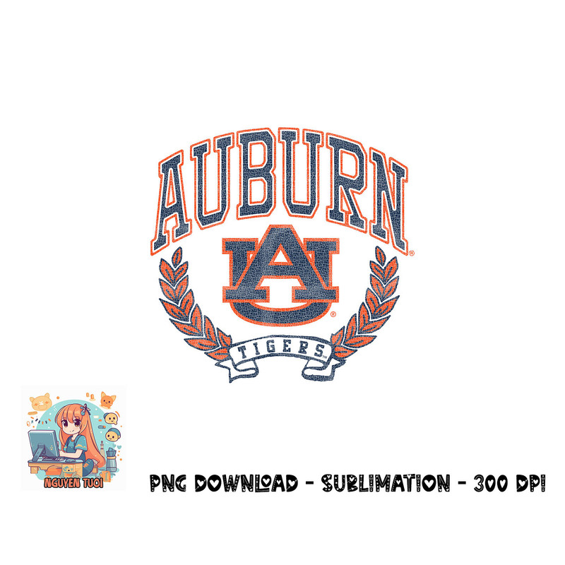 Auburn Tigers Victory Vintage Officially Licensed png, digital download copy.jpg