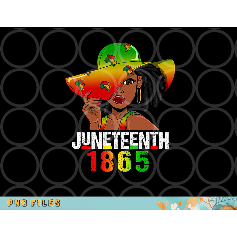 1865 Juneteenth Celebrate African American Freedom Day Women png, digital download copy.jpg