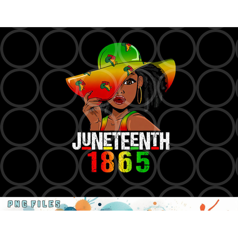 1865 Juneteenth Celebrate African American Freedom Day Women png, digital download copy.jpg