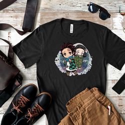 kimetsu no yaiba shirt, kimetsu no yaiba t shirt, demon slayer earrings shirt