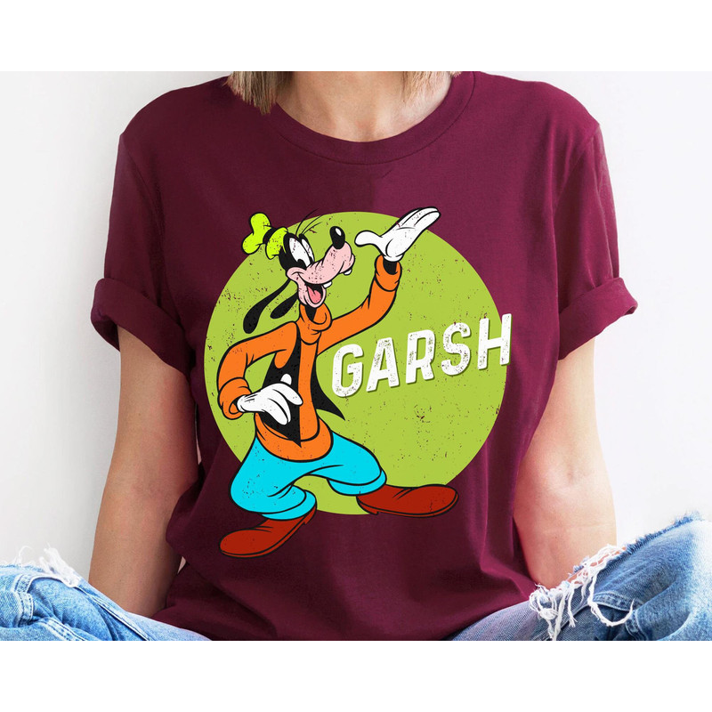 Retro Disney Garsh Goofy Shirt  Disney A Goofy Movie Tee  Disney Birthday  Walt Disney World  Magic Kingdom  Disneyland Trip Outfits - 3.jpg