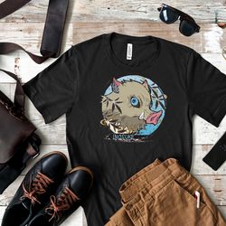 kimetsu no yaiba shirt, kimetsu no yaiba t shirt, demon slayer tanjiro earrings shirt