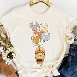 retro dug with mickey balloon shirt up movie di