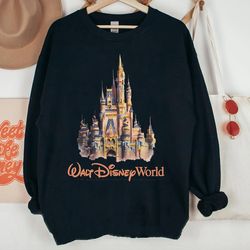 retro fantasyland castle sweatshirt / walt disn