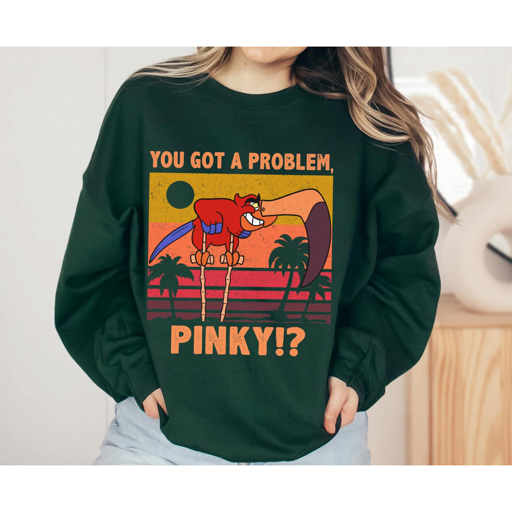 Retro Iago You Got A Problem Pinky Shirt Disney Aladdin T-shirt Walt Disney World Tee Disneyland Family Vacation Trip Magic Kingdom - 5.jpg